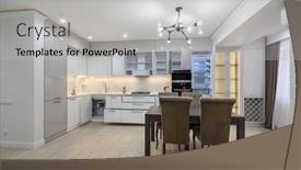  Presentation with curtains - Presentation theme enhanced with white-modern-new-well-designed background and a light gray colored foreground