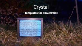  Presentation with noise - Theme enhanced with white-noise-on-an-analogue background and a black colored foreground