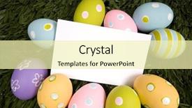  Presentation with half white and half bright coloured - Colorful presentation enhanced with white notecard surrounded by brightly backdrop and a blonde colored foreground