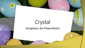  Presentation with half white and half bright coloured - Presentation design featuring white notecard surrounded by brightly background and a white colored foreground