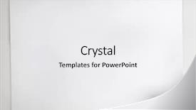  Presentation with fold - PPT theme featuring paper fold - white page curl background and a white colored foreground