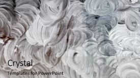  Presentation with chaos - Amazing presentation design having white paint smeared glass icon background texture chaos backdrop and a light gray colored foreground