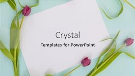  Presentation with pink and blue acrylic smoke white - Audience pleasing slide deck consisting of white-paper-surrounded-by-pink backdrop and a white colored foreground