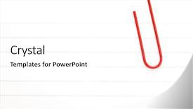  Presentation with paper - Theme enhanced with white-paper-with-a-red background and a white colored foreground