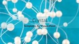  Presentation with pearl - Colorful theme enhanced with white-pearl-beads backdrop and a cyan colored foreground