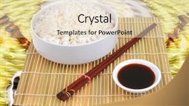  Presentation with persian carpet - Cool new theme with white persian rice on decorative backdrop and a lemonade colored foreground