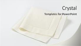  Presentation with grappling mat - Audience pleasing slide set consisting of white place mat on white backdrop and a white colored foreground