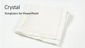  Presentation with grappling mat - Amazing slides having white place mat on white backdrop and a  colored foreground