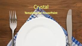  Presentation with white marble plate marble - Theme with portrait of smiling female florist talking on mobile phone in flower shop background and a dark gray colored foreground