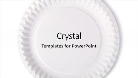  Presentation with white marble plate marble - Cool new presentation theme with white plate on a white backdrop and a white colored foreground