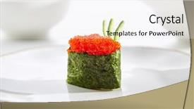  Presentation with gold border - PPT theme with white plate with gold border background and a  colored foreground