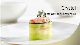  Presentation with gold border - Slides enhanced with white plate with gold border background and a light gray colored foreground