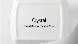  Presentation with fast food - Colorful slide set enhanced with white polystyrene fast food box backdrop and a white colored foreground