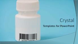  Presentation with packaging - PPT theme having white-prescription-packaging-with-medical background and a  colored foreground
