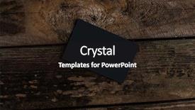  Presentation with black males business - Theme with white professional side border - black business card on wood background and a wine colored foreground