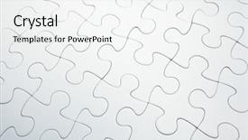  Presentation with sudoku puzzle - Presentation design having white puzzle background and a white colored foreground