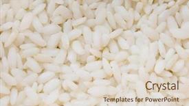  Presentation with basmati rice white rice rice - Amazing PPT layouts having white rice background close up backdrop and a lemonade colored foreground