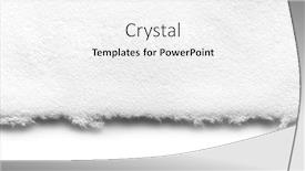  Presentation with paper - Cool new presentation with white-ripped-paper-edge-over backdrop and a white colored foreground