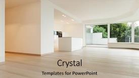  Presentation with apartment - Amazing slide set having white room - beautiful new apartment modern interior backdrop and a mint green colored foreground