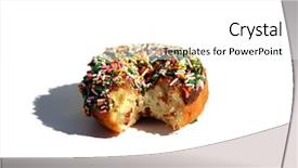  Presentation with sprinkles - Audience pleasing presentation theme consisting of white room for text bite backdrop and a white colored foreground