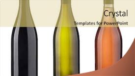  Presentation with white rose - Theme having white rose and red wine background and a yellow colored foreground