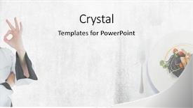  Presentation with digital multimeters - Amazing slides having white rose presentation - digital composite of chef backdrop and a  colored foreground