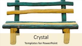  Presentation with rural - Cool new theme with white roughly hammered together wooden backdrop and a yellow colored foreground