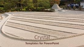  Presentation with garden sand - 