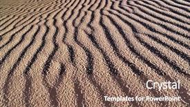  Presentation with ripple - PPT theme with white sands national park ripple background and a  colored foreground