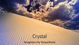  Presentation with mexico - Amazing PPT layouts having rendered 3d ripples - white sands new mexico usa backdrop and a coral colored foreground