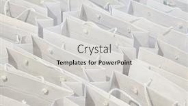  Presentation with ready - Cool new PPT layouts with white-shopping-or-gift-bags backdrop and a light gray colored foreground