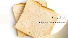  Presentation with bread - Theme featuring white-sliced-toast-bread-isolated and a lemonade colored foreground