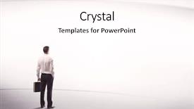  Presentation with space suit - Presentation design having white space background with lines background and a  colored foreground