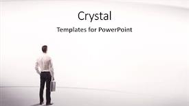  Presentation with space suit - Presentation having white space background with lines background and a  colored foreground