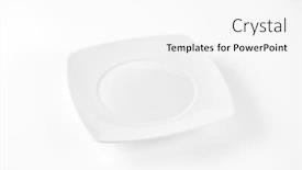  Presentation with square - PPT layouts featuring white square plate on white background background and a white colored foreground