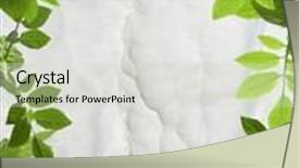  Presentation with white green - Amazing slides having white-stone-background-with-green backdrop and a soft green colored foreground