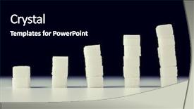  Presentation with diabetes - Audience pleasing presentation consisting of white sugar diagram or chart backdrop and a black colored foreground