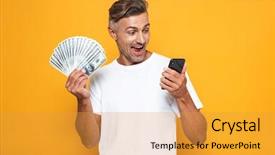  Presentation with white blood cell - Slide set featuring white t-shirt holding cell background and a  colored foreground