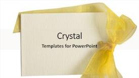  Presentation with white and yellow - Presentation theme having white tag with transparent yellow background and a lemonade colored foreground