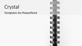  Presentation with black binder - Audience pleasing theme consisting of witch summoning in the dark with a lot of fog backdrop and a dark gray colored foreground