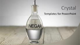  Presentation with gray - Slides having white-vinegar-on-the-gray background and a light gray colored foreground