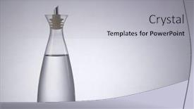  Presentation with gray - Audience pleasing theme consisting of white-vinegar-on-the-gray backdrop and a light gray colored foreground