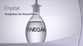  Presentation with white torn paper on gray - Theme enhanced with white-vinegar-on-the-gray background and a sky blue colored foreground