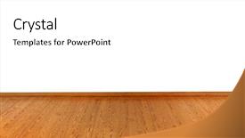  Presentation with gallery - Slide deck consisting of white wall and wooden floor background and a  colored foreground