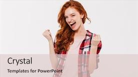  Presentation with white gold picture of wedding - Slides consisting of white wall background showing winner background and a lemonade colored foreground