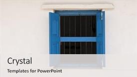  Presentation with village india - Theme enhanced with white wall in an india background and a white colored foreground