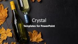  Presentation with leaves flat lay - 