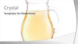  Presentation with grape - Presentation featuring white-wine-or-grape-oil background and a white colored foreground