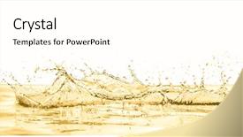  Presentation with white wine and red - Slide set with white wine splashing on white background and a white colored foreground