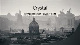  Presentation with rome italy - PPT layouts having white with ancient architecture background and a light gray colored foreground